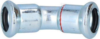 KOLANO 15X15 45ST.STEEL PRESS