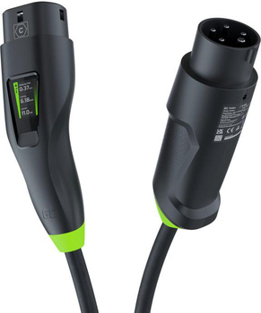 Ładowarka Do Samochodów Elektrycznych 2w1 Green Cell Habu EVGC01 11kW Type 2 7M Wallbox Mobilna