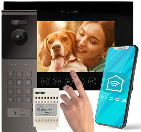 WIDEODOMOFON VIDOS X M11B-X/S12D