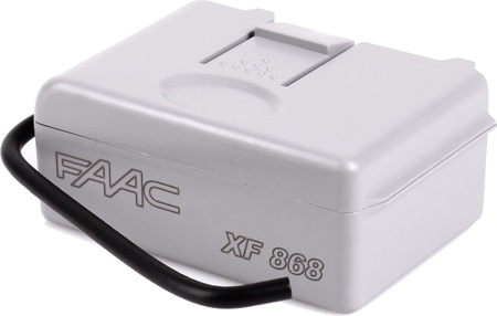 Sterownik/radioodbiornik FAAC XF 868 (787832) - E045S/E145/E024S/E124/391E/E720/E721/E600/E700/E1000
