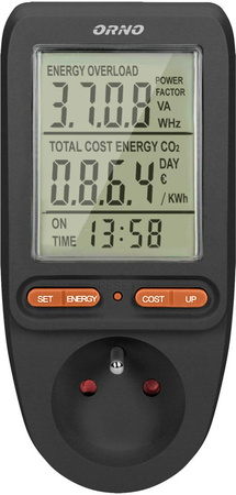 Watomierz, kalkulator energii ORNO OR-WAT-435/B