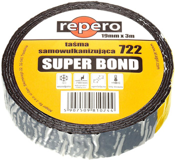 TAŚMA REPERO 722E SUPER BOND SAMOWULKANIZUJĄCA 25MMX3M