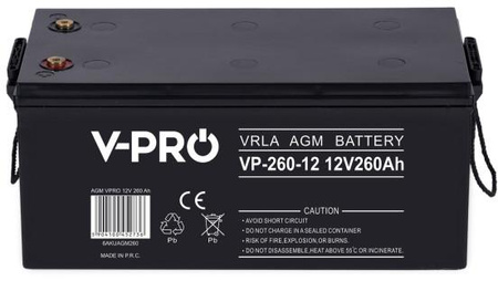 Akumulator VOLT POLSKA AGM VPRO 12V 260Ah
