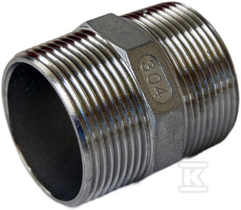 NYPEL GZ3/4" DN20, STAL NIERDZ.