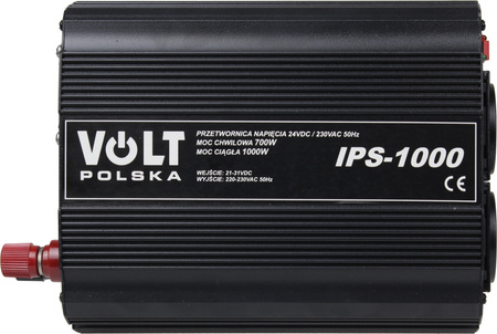 Przetwornica Volt Polska IPS-1000 24V / 230V 700/1000 W