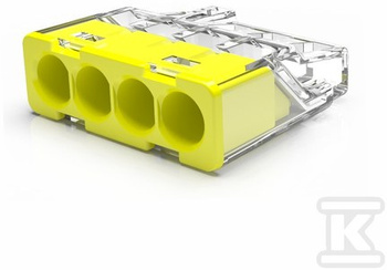 SZYBKOZŁĄCZKA MINI X4,DRUT,0,2-2,5MM2