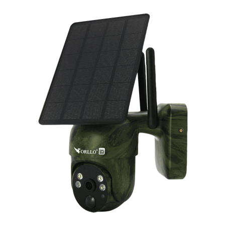 Kamera IP Orllo Bezprzewodowa 4G LTE Obrotowa z Panelem Solarnym ORLLO TZ1 MORO