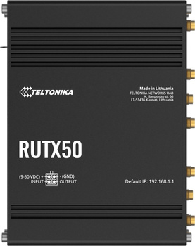 Teltonika RUTX50 router przemysłowy 5G (RUTX50000000)