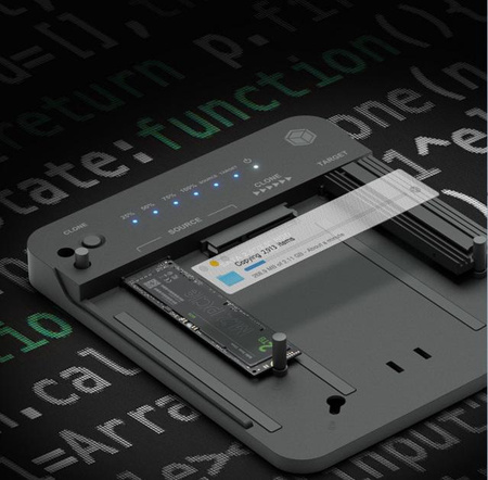Stacja klonująca i dokująca IcyBox  IB-2913MCL-C31 dla M.2 NVMe SSD i HDD