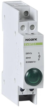 LAMPKA SYGNALIZACYJNA, 230V AC/DC, 1 ZIELONY Ex9PD1g Noark 102443