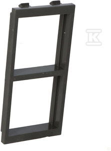 ADAPTER 2 MODUŁY 45X45MM POZIOMO GRAF.