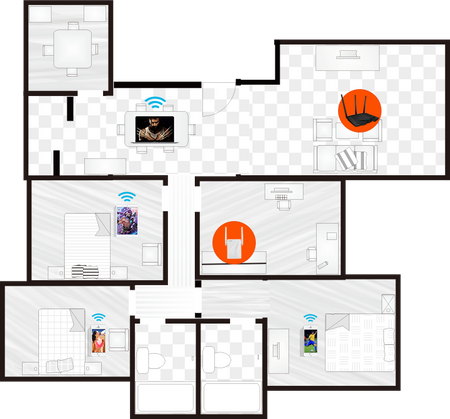 REPEATER TENDA A18 AC 1200MBPS