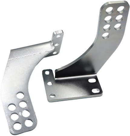 Uchwyty MOD.100/12/36 na słupek do napędów z otworami 12mm: CAME, ROGER, FAAC, Genius, DTM, Proxima, Hato, Tousek itd.