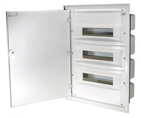 Rozdzielnica podtynkowa ERP18-3 ETI 3x18 modułów IP40 001101212