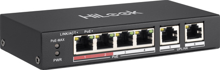 Switch PoE Hilook by Hikvision SW-06-POE 6-PORTOWY