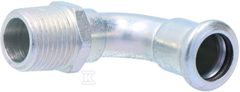 KOLANO 15XR1/2 GZ DŁUGIE STEEL PRESS