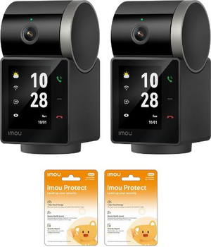 Zestaw 2 kamer IP Imou REX VT PRO bateryjna 5MP z chmurami Imou Protect