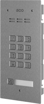 ACO FAM-P-1NPZSACC panel pod tynk 1-lokator czyt. brel. zamek szyfrowy.
