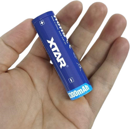 Akumulator 18650 Li-Ion 3,6V Xtar 3300mAh (1 szt.) z zabezpieczeniem
