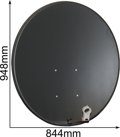 Czasza Antena 90 CM Ciemna (COR-900SAE-C)