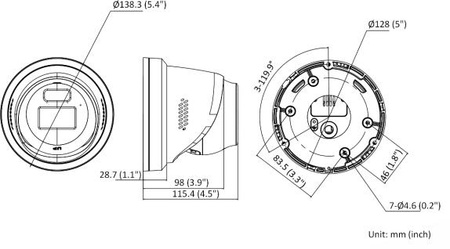 Kamera IP hikvision DS-2CD2346G3-IZS2UY/SL(2.8/4mm)