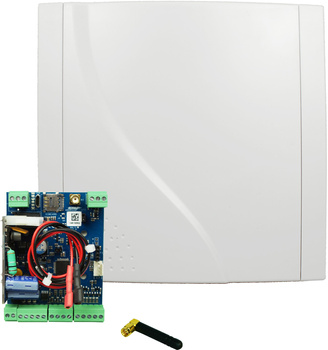 ROPAM Basic4G-PS-SET: Basic4G-PS/AT-GSM-MINI90/O-R3P/PS-3024/ zestaw, moduł LTE w obudowie natynkowej z zasilaczem AC/DC i anteną GSM/LTE