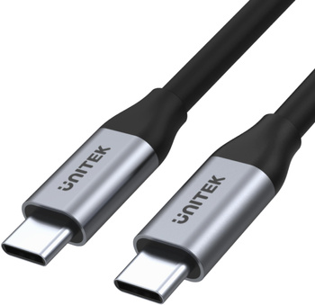 Kabel USB Unitek USB-C na USB-C 10Gbps 4K 60Hz 20V/5A | Przewód USB,