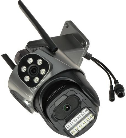 Kamera IP obrotowa zewnętrzna ICSEE-W92SD-3 Wi-Fi Full-Color panoramiczna 3 x 3 mpx 3 x 3.6 mm