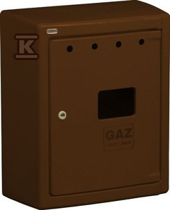 OBUDOWA GAZ G56/P BAARD BRĄZ ZAMKNIĘTA