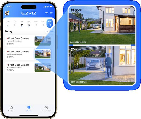 Kamera IP Ezviz H80f Multi z potrójnym obiektywem 12MPx (3 x 2K+)