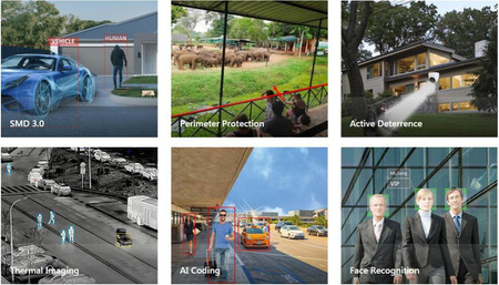 KAMERA IP TIOC 3.0 DAHUA IPC-HDW3849H-AS-PV-0280B-S5-BLACK Opakowanie zbiorcze 4szt.