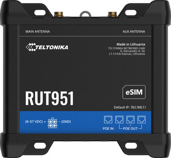 Teltonika RUT951 router przemysłowy 4G / LTE (RUT951000000)
