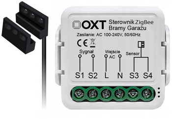 Moduł OXT z sensorem do silnika bramy garażu ZigBee TUYA T250G