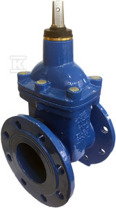 ZASUWA DO WODY KOŁN. DN80 PN16, KR. F4