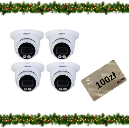 KAMERA IP DAHUA IPC-HDW2249TM-S-IL-0280B Opakowanie zbiorcze 4szt.