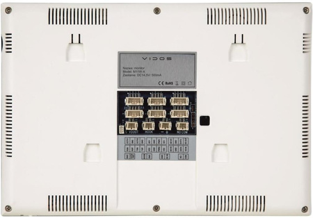 WIDEODOMOFON VIDOS X 2xM11W-X/S11-2
