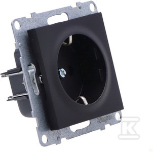 GN.Z/U SCHUKO PRZ.AU.CZARNY SUNO
