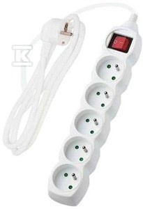 PRZEDŁ.5GN.Z/U Z WYŁ.BIAŁY 1,5M