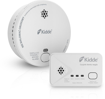 ZESTAW KIDDE CZUJNIK CZADU 2030-DCR + CZUJNIK DYMU 2030-DSR
