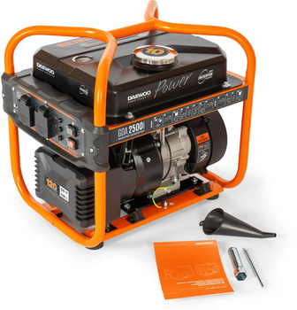 Agregat Prądotwórczy Daewoo Inwertorowy GDA 2500i 2.0kW + GENERATOR OIL SAE 10W-30 DWO 600