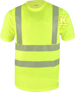 T-SHIRT HI-VI (FLUO) ŻÓŁTY L