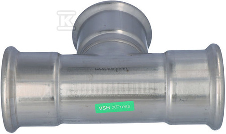TRÓJNIK 76.1X76.1X76.1 INOX PRESS