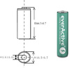 Akumulatorki AAA / R03 Ni-MH everActive 550mAh Infinity Line 3000 cykli (blister 4 szt.)