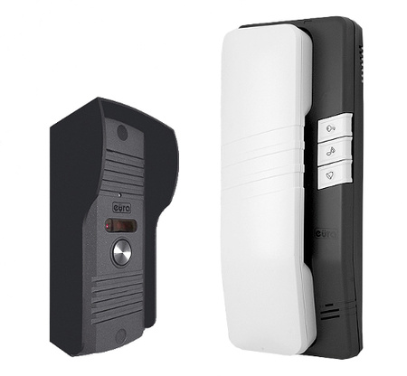 DOMOFON EURA ADP-20A3 Grafitowo Biały; 7017