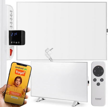 Panel grzewczy IR CRONOS Synthelith PRO CRP-500TWP Grey