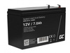 Akumulator AGM Green Cell VRLA 12V 7Ah