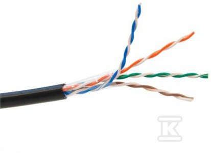 KABEL U/UTP KAT. 5E, ZEW. SUCHY PE 500M