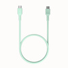KABEL USB-C / USB-C Greencell PowerFlex 120cm PD 100W zielony silikonowy