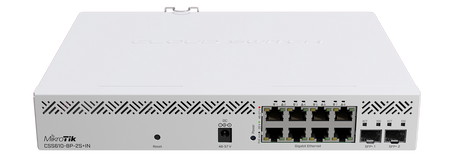 MIKROTIK ROUTERBOARD CSS610-8P-2S+IN