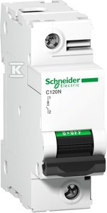 C120N 1P 125A C 10KA 240/415V WYŁ.NADPR